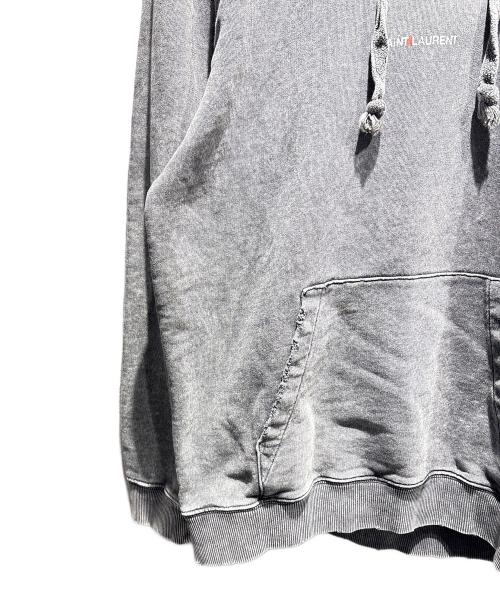 Saint Laurent Paris（サンローランパリ）Saint Laurent Paris (サンローランパリ) Washed Logo Sweatshirt ブラック サイズ:XSの古着・服飾アイテム
