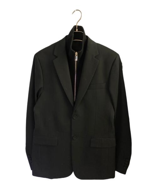 Dior（ディオール）Dior (ディオール) フロントライナー付テーラードジャケット ブラック サイズ:42の古着・服飾アイテム