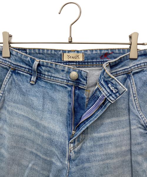 YANUK（ヤヌーク）YANUK (ヤヌーク) ECO DENIM ローライズストレート　57133506 インディゴ サイズ:Sの古着・服飾アイテム