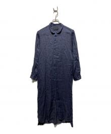 JOIN CLOTHES（ジョイン クロース）の古着「SHIRT DRESS」｜ネイビー