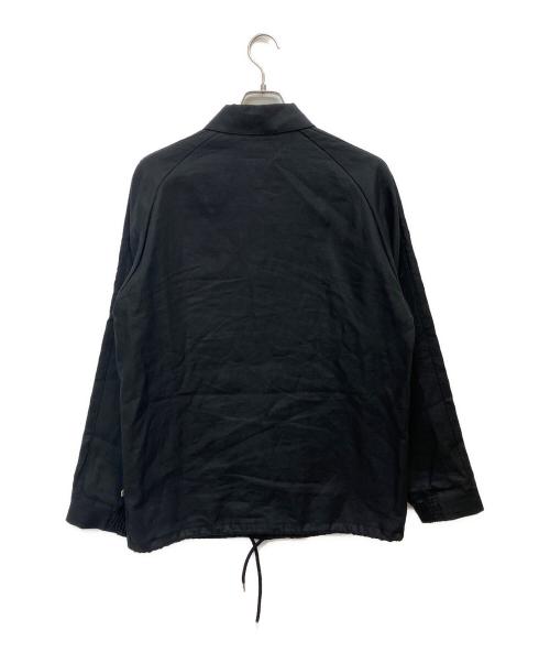 colony clothing（コロニークロージング）COLONY CLOTHING (コロニークロージング) リネンコーチジャケット ブラック サイズ:48の古着・服飾アイテム