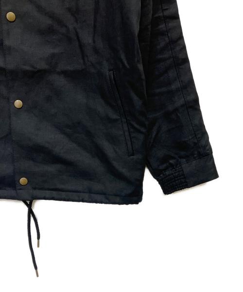 colony clothing（コロニークロージング）COLONY CLOTHING (コロニークロージング) リネンコーチジャケット ブラック サイズ:48の古着・服飾アイテム