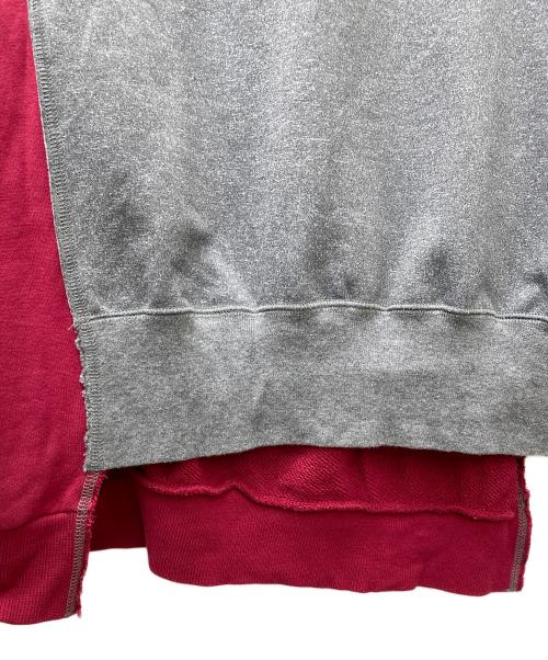 kolor/BEACON（カラービーコン）kolor/BEACON (カラービーコン) ドッキングSWEAT　22WBM-T03232 グレー サイズ:3の古着・服飾アイテム