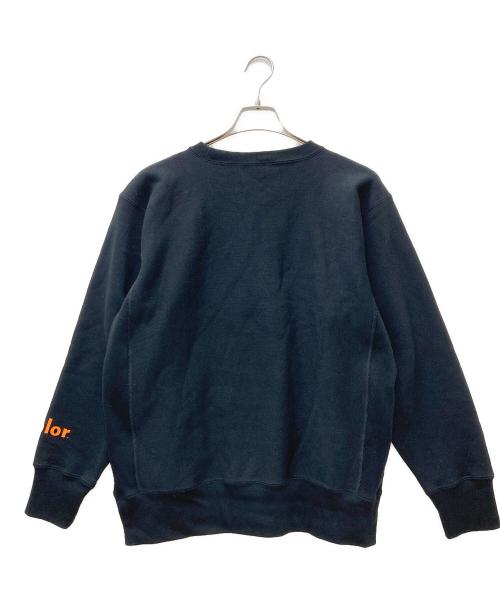 Champion REVERSE WEAVE（チャンピオン リバース ウィーブ）Champion REVERSE WEAVE (チャンピオン リバース ウィーブ) KOLOR (カラー) クルーネックスウェット　C8-C067 ブラック サイズ:Lの古着・服飾アイテム