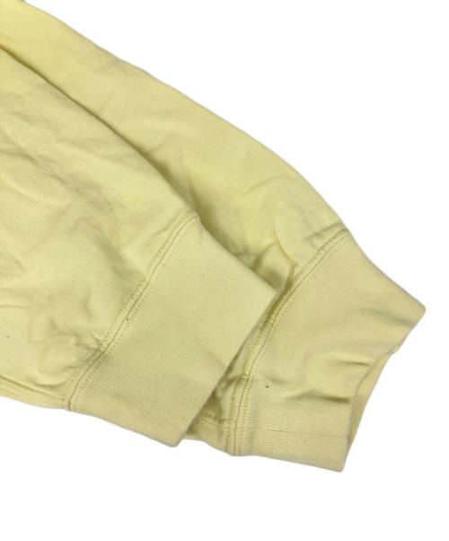 Graphpaper（グラフペーパー）Graphpaper (グラフペーパー) Cotton Light Terry Crew Neck/コットンライトテリークルーネック イエロー サイズ:2の古着・服飾アイテム