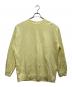 Graphpaper（グラフペーパー）の古着「Cotton Light Terry Crew Neck/コットンライトテリークルーネック」｜イエロー