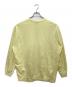 Graphpaper (グラフペーパー) Cotton Light Terry Crew Neck/コットンライトテリークルーネック イエロー サイズ:2：7000円