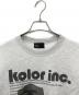 KOLOR (カラー) 王将プリントスウェット　23WCM-T12206 グレー サイズ:3：6000円