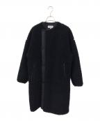 HYKEハイク）の古着「FAUX SHEARLING COAT」｜ブラック