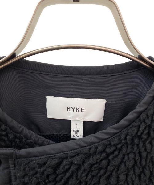 HYKE（ハイク）HYKE (ハイク) FAUX SHEARLING COAT ブラック サイズ:1の古着・服飾アイテム