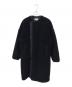 HYKE（ハイク）の古着「FAUX SHEARLING COAT」｜ブラック