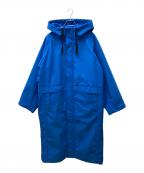Spick and Spanスピック＆スパン）の古着「ボンディングフーデッドコート」｜ブルー