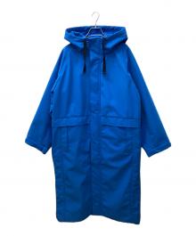 Spick and Span（スピック＆スパン）の古着「ボンディングフーデッドコート」｜ブルー