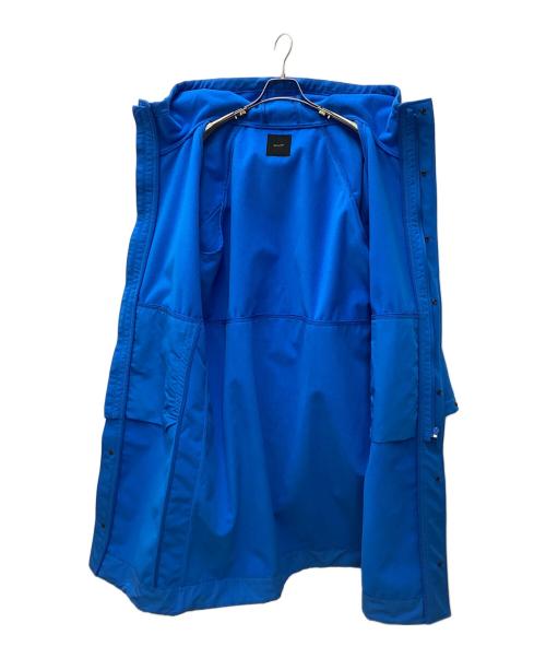 Spick and Span（スピック＆スパン）Spick and Span (スピック＆スパン) ボンディングフーデッドコート ブルー サイズ:38の古着・服飾アイテム