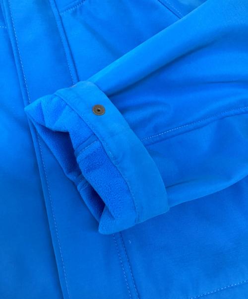 Spick and Span（スピック＆スパン）Spick and Span (スピック＆スパン) ボンディングフーデッドコート ブルー サイズ:38の古着・服飾アイテム