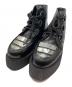 LIMI feu（リミフゥ）の古着「METAL PLATE MIDDLE CUT BOOTS」｜ブラック