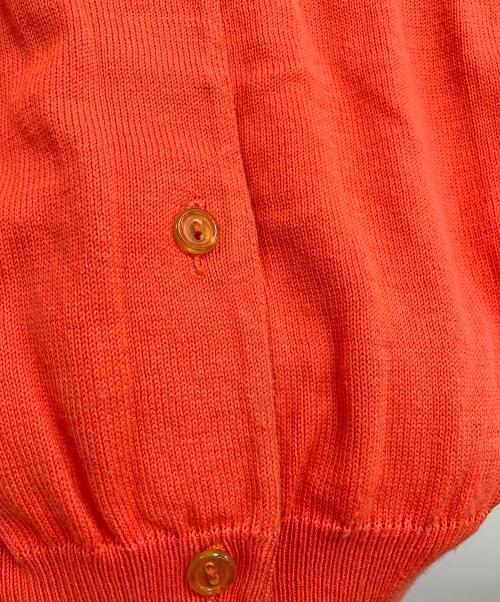 Vivienne Westwood GOLD LABEL（ヴィヴィアン・ウエストウッド ゴールドレーベル）Vivienne Westwood GOLD LABEL (ヴィヴィアン・ウエストウッド ゴールドレーベル) オーブ刺繍カーディガン レッド サイズ:Mの古着・服飾アイテム