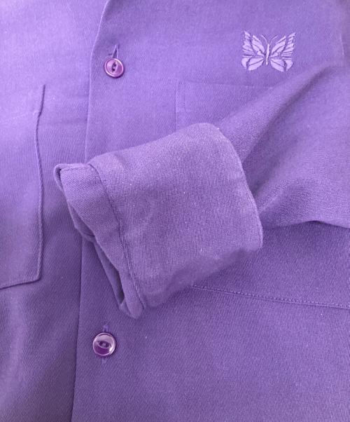 Needles（ニードルズ）Needles (ニードルズ) カットオフシャツ パープル サイズ:Sの古着・服飾アイテム