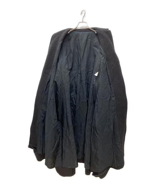 Y's（ワイズ）Y's (ワイズ) ウールショールカラーコート ブラック サイズ:サイズ不明の古着・服飾アイテム