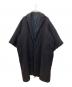 Y's（ワイズ）の古着「ウールショールカラーコート」｜ブラック