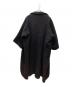 Y's (ワイズ) ウールショールカラーコート ブラック サイズ:サイズ不明：18000円