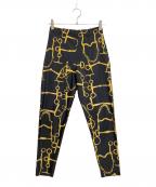 GUCCIグッチ）の古着「ホースビット柄レギンスパンツ」｜ブラック