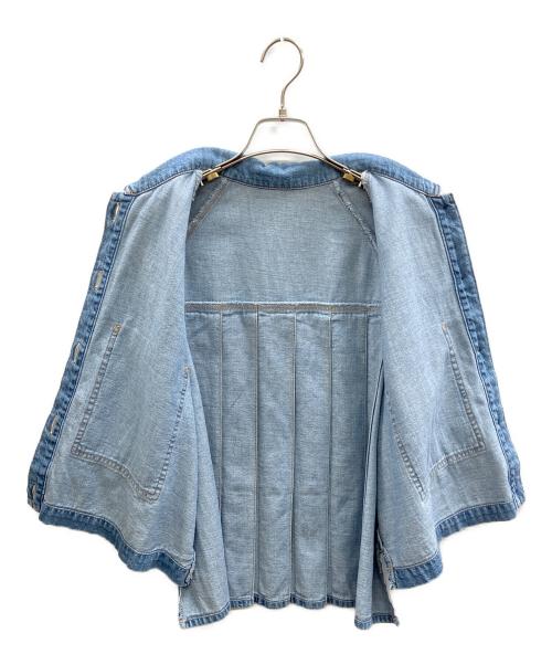GRACE CONTINENTAL（グレースコンチネンタル）GRACE CONTINENTAL (グレースコンチネンタル) バックタックデニムシャツ インディゴ サイズ:36の古着・服飾アイテム