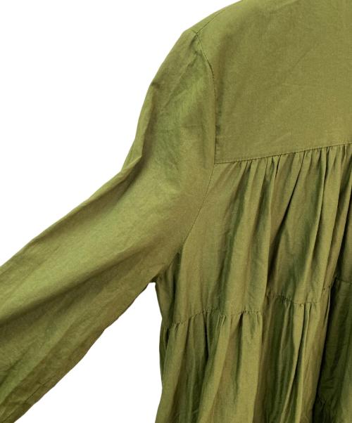 merlette（マーレット）merlette (マーレット) SOLIMAN DRESS オリーブ サイズ:XSの古着・服飾アイテム