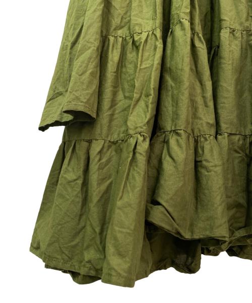 merlette（マーレット）merlette (マーレット) SOLIMAN DRESS オリーブ サイズ:XSの古着・服飾アイテム