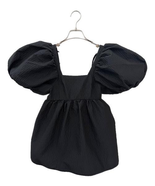 CECILIE BAHNSEN（セシリーバンセン）CECILIE BAHNSEN (セシリーバンセン) ALMA BLOUSE ブラック サイズ:UK8の古着・服飾アイテム
