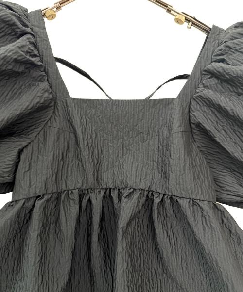 CECILIE BAHNSEN（セシリーバンセン）CECILIE BAHNSEN (セシリーバンセン) ALMA BLOUSE ブラック サイズ:UK8の古着・服飾アイテム