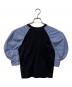 sacai (サカイ) Poplin x Jersey T-Shirt ネイビー サイズ:1：25000円