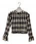 CLANE（クラネ）の古着「SHIRRING DESIGN BLOUSE」｜ブラック