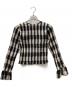 CLANE (クラネ) SHIRRING DESIGN BLOUSE ブラック サイズ:M：11000円