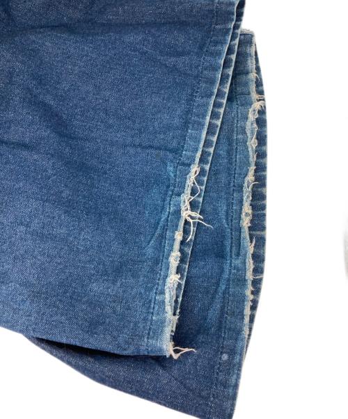 JOHN LAWRENCE SULLIVAN（ジョン ローレンス サリバン）JOHN LAWRENCE SULLIVAN (ジョン ローレンス サリバン) WIDE DENIM PANTS/ワイドデニムパンツ インディゴ サイズ:6の古着・服飾アイテム