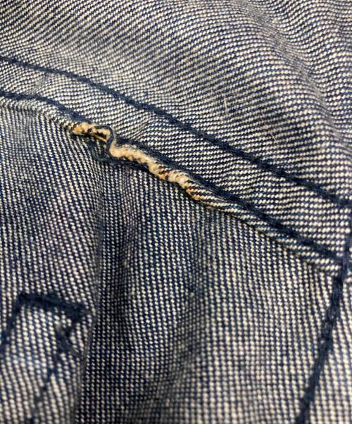 JOHN LAWRENCE SULLIVAN（ジョン ローレンス サリバン）JOHN LAWRENCE SULLIVAN (ジョン ローレンス サリバン) WIDE DENIM PANTS/ワイドデニムパンツ インディゴ サイズ:6の古着・服飾アイテム