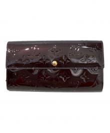 LOUIS VUITTON（ルイ ヴィトン）の古着「長財布」｜アマラント