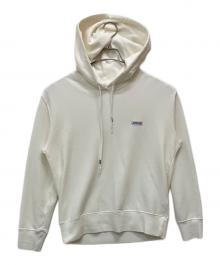 AUTRY（オートリー）の古着「Logo Cotton Hoodie」｜ホワイト