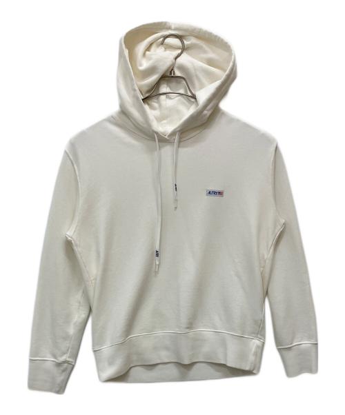 AUTRY（オートリー）AUTRY (オートリー) Logo Cotton Hoodie ホワイト サイズ:Sの古着・服飾アイテム