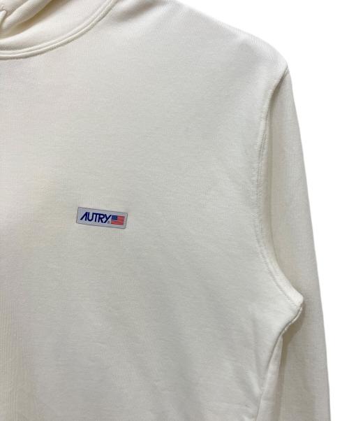 AUTRY（オートリー）AUTRY (オートリー) Logo Cotton Hoodie ホワイト サイズ:Sの古着・服飾アイテム