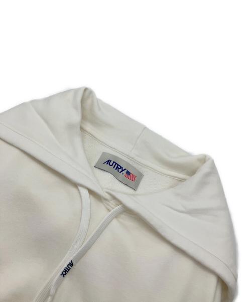 AUTRY（オートリー）AUTRY (オートリー) Logo Cotton Hoodie ホワイト サイズ:Sの古着・服飾アイテム