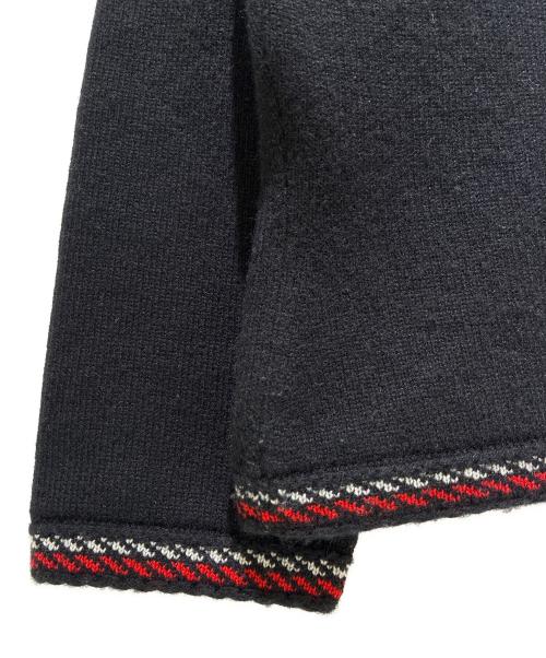 CHANEL（シャネル）CHANEL (シャネル) カシミヤニット ブラック×ホワイト サイズ:38の古着・服飾アイテム