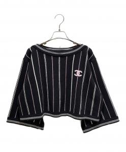 CHANEL（シャネル）の古着「ココマークショート7分袖カシミヤニット」