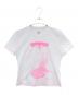 HERMES（エルメス）の古着「JUNGLE LOVE Tシャツ 2H4616DH」｜ホワイト×ピンク