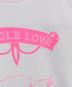 中古・古着 HERMES (エルメス) JUNGLE LOVE Tシャツ 2H4616DH ホワイト×ピンク サイズ:42：50000円
