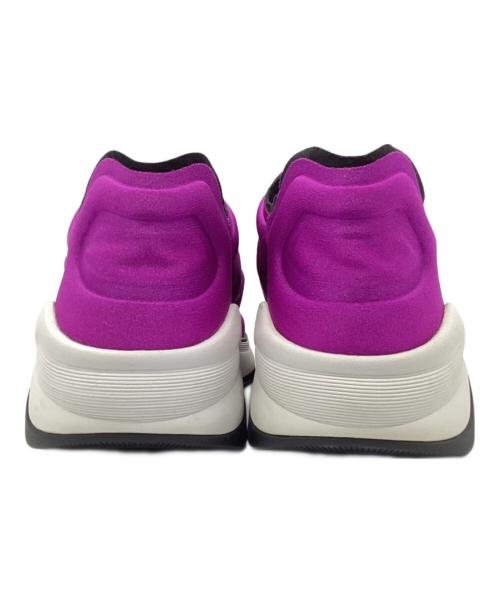 CHANEL（シャネル）CHANEL (シャネル) Coco Mark Sneakers/ココマークスニーカー/G34763 パープル×ホワイト サイズ:36の古着・服飾アイテム