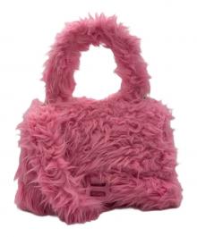 BALENCIAGA（バレンシアガ）の古着「アワーグラス スモール 2WAYショルダーバッグ」｜ピンク