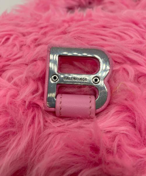BALENCIAGA（バレンシアガ）BALENCIAGA (バレンシアガ) アワーグラス スモール 2WAYショルダーバッグ ピンク サイズ:-の古着・服飾アイテム