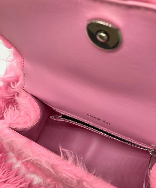 BALENCIAGA（バレンシアガ）BALENCIAGA (バレンシアガ) アワーグラス スモール 2WAYショルダーバッグ ピンク サイズ:-の古着・服飾アイテム