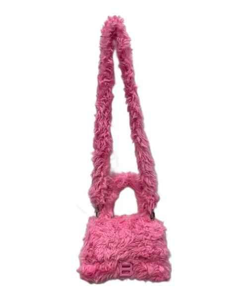 BALENCIAGA（バレンシアガ）BALENCIAGA (バレンシアガ) アワーグラス スモール 2WAYショルダーバッグ ピンク サイズ:-の古着・服飾アイテム